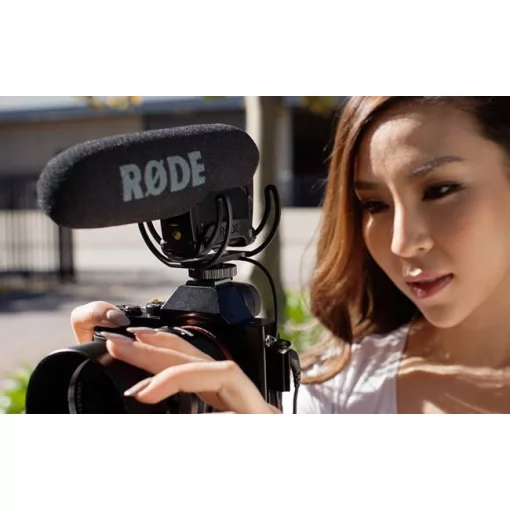 RODE Videomic Pro Rycote professzionális mono videomikrofon Rycote Lyre felfüggesztéssel (VMPR)