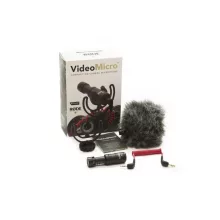 RODE VideoMicro mini videomikrofon Rycote Lyre felfüggesztéssel (VMicro)