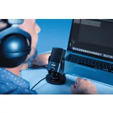 RODE NT-USB Mini kompakt USB mikrofon fejhallgató erősítővel és asztali állvánnyal (NT-USB Mini)