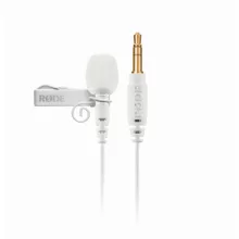 RODE Lavalier GO csíptetős mikrofon Wireless GO vezeték nélküli rendszerhez TRS kis jack csatlakozóval, fehér (LAVGO-W)