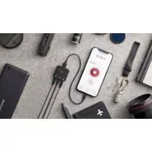 Rode SC21 CSÚCSMINŐSÉGŰ, KEREK KERESZTMETSZETŰ USB-C - LIGHTNING ÖSSZEKÖTŐ KÁBEL, 30CM (SC21)