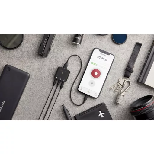 Rode SC21 CSÚCSMINŐSÉGŰ, KEREK KERESZTMETSZETŰ USB-C - LIGHTNING ÖSSZEKÖTŐ KÁBEL, 30CM (SC21)