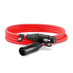 Rode XLR-3 Kábel Piros - 3m - XLR3M-R