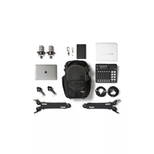 RODE BACKPACK HÁTIZSÁK RODECASTER PRO II ÉS KIEGÉSZÍTŐK HORDOZÁSÁHOZ 