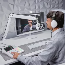 RODE RODECASTER FEHÉR DUO PODCAST ÉS AUDIO PRODUKCIÓS KEVERŐ (RC DUO-W)