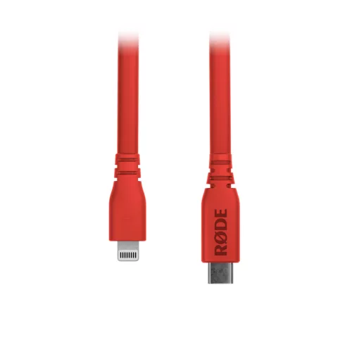 RODE SC19-R  USB-C - Lightning átalakító kábel, 1.5m, piros