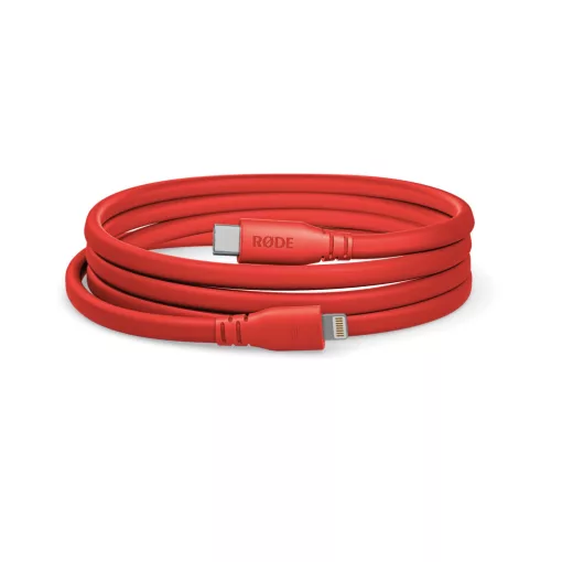 RODE SC19-R  USB-C - Lightning átalakító kábel, 1.5m, piros