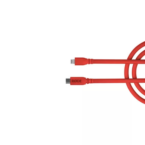 RODE SC19-R  USB-C - Lightning átalakító kábel, 1.5m, piros