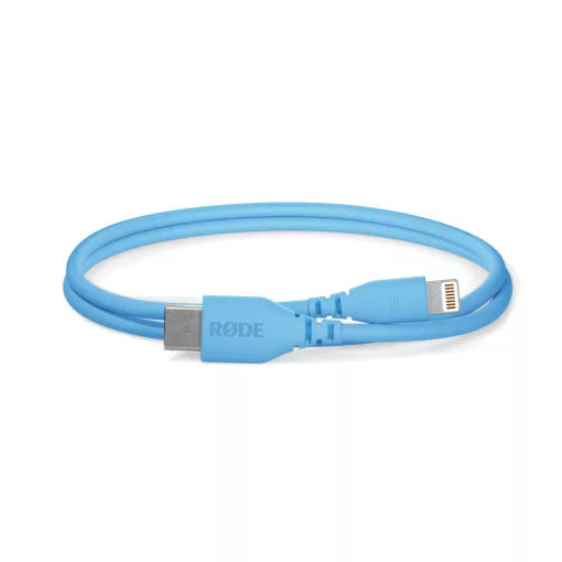RODE SC21-B USB-C - Lightning átalakító kábel, 0.3m, kék
