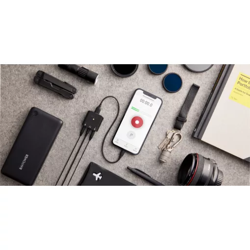 RODE SC21-PU USB-C - Lightning átalakító kábel, 0.3m, lila