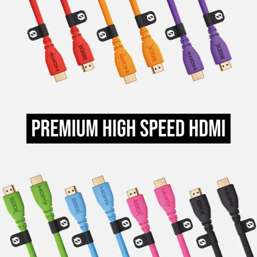 RODE HDMI Cable prémium HDMI kábel, 1.5m, fekete