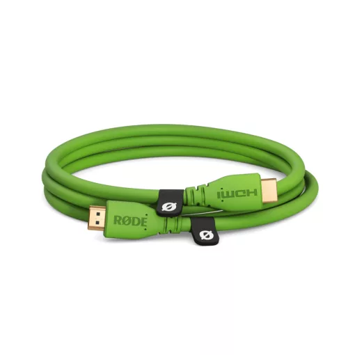 RODE HDMI Cable prémium HDMI kábel,  1.5m, zöld