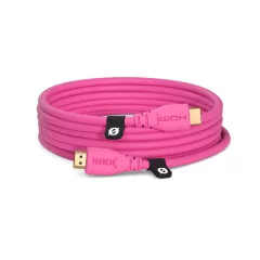RODE HDMI Cable prémium HDMI kábel, 3m, rózsaszín
