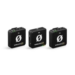   RODE WIRELESS ME DUAL ULTRA KOMPAKT DIGITÁLIS VEZETÉK NÉLKÜLI MIKROFON RENDSZER KÉT ADÓVAL, ADÓKBA ÉS VEVŐBE ÉPÍTETT MIKROFONNAL  (WIMEDUAL)