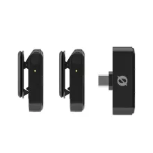 RODE Wireless Micro-C ultra kompakt két csatornás vezeték nélküli mikrorofonrendszer USB-C csatlakozóval, fekete