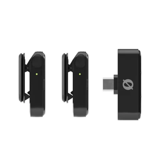 RODE Wireless Micro-C ultra kompakt két csatornás vezeték nélküli mikrorofonrendszer USB-C csatlakozóval, fekete