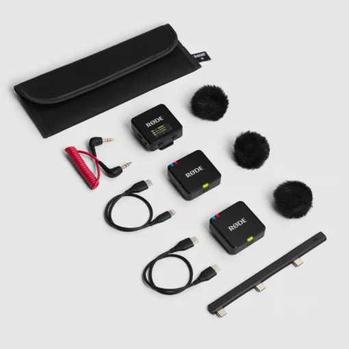 RODE Wireless GO GEN3 két csatornás vezeték nélküli mikrofon rendszer, kék