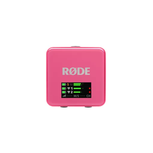 RODE Wireless GO GEN3 két csatornás vezeték nélküli mikrofon rendszer, rózsaszín
