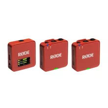 RODE Wireless GO GEN3 két csatornás vezeték nélküli mikrofon rendszer, téglaszín