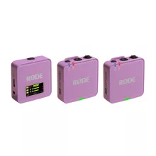 RODE Wireless GO GEN3 két csatornás vezeték nélküli mikrofon rendszer, halványlila