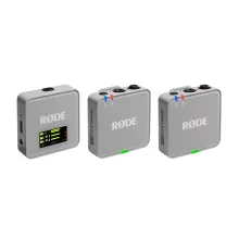 RODE Wireless GO GEN3 két csatornás vezeték nélküli mikrofon rendszer, szürke