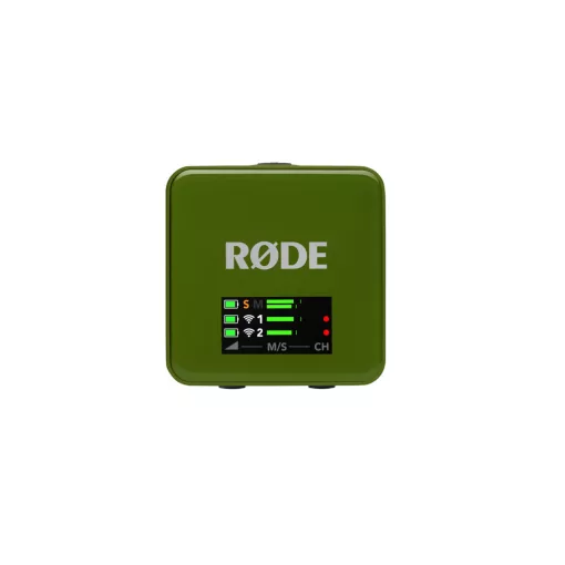 RODE Wireless GO GEN3 két csatornás vezeték nélküli mikrofon rendszer, sötétzöld