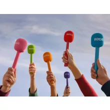 RODE Interview GO mikrofonfogó nyél vezeték néküli mikrofonokhoz, rózsaszín