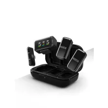 Rode Wireless Micro Camera Kit két csatornás kompakt vezeték nélküli mikrofon (USB-C), fekete 