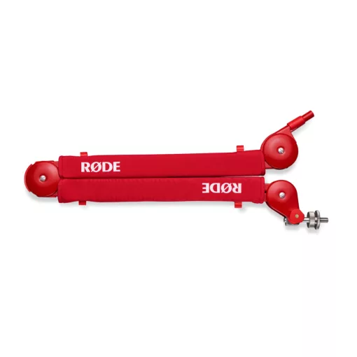 RODE PSA1+ professzionális stúdió mikrofonkar, piros
