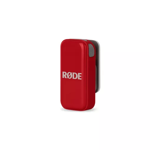 RODE Wireless Micro-C két csatornás kompakt vezeték nélküli mikrofon (USB-C), piros