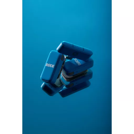 RODE Wireless Micro-C két csatornás kompakt vezeték nélküli mikrofon (USB-C), kék