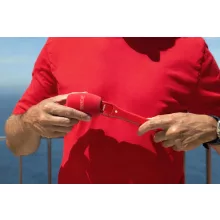 RODE Interview Micro mikrofonfogó nyél vezeték nélküli mikrofonokhoz, piros