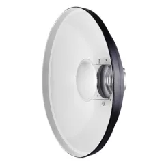   Jinbei QZ-50 Beauty Dish reflektor diffuzorral - Fehér belső - 50cm