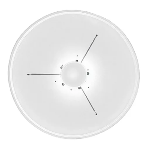 Jinbei QZ-50 Beauty Dish reflektor diffuzorral - Fehér belső - 50cm