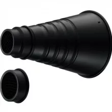 Jinbei Snoot / Szűkítő méhsejtráccsal - Bowens (M II-Conical Snoot)