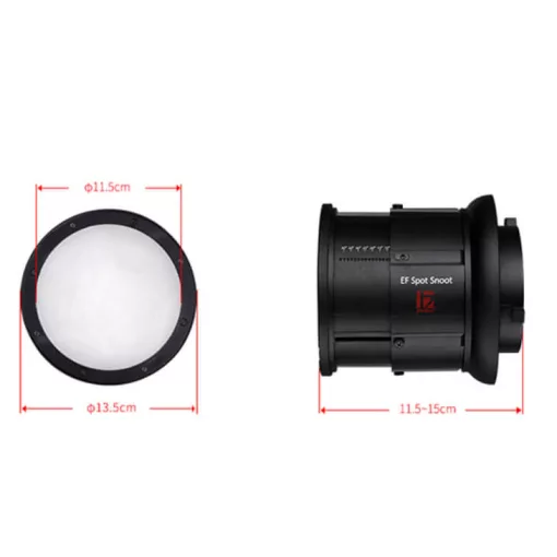 Jinbei EF spot snoot LED lámpákhoz