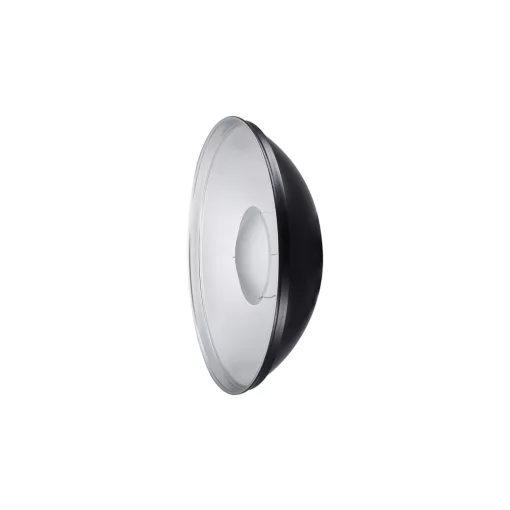 Jinbei QZ-40 Beauty Dish reflektor diffuzorral - Ezüst belsővel - 40cm