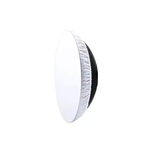 Jinbei QZ-40 Beauty Dish reflektor diffuzorral - Ezüst belsővel - 40cm