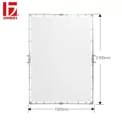   Jinbei Fényáteresztő diffúzor keret (HD-15x21) - 150 x 210 cm