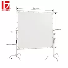 Jinbei Fényáteresztő diffúzor keret (HD-240) - 240 x 240 cm