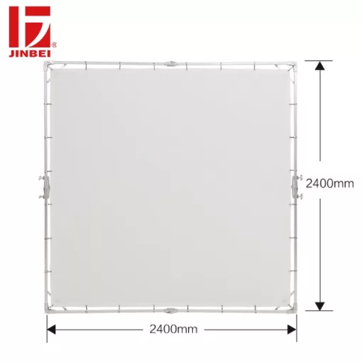 Jinbei Fényáteresztő diffúzor keret (HD-240) - 240 x 240 cm