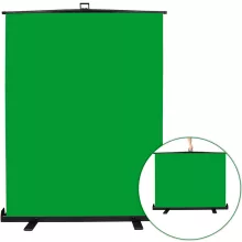Mikrosat Pull-Up Chromagreen Háttér 165x200cm (Zöld-BD2008)