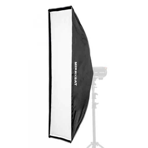 Mikrosat 4Clicks 35x140cm Nyitható Softbox Méhsejtráccsal