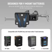 Mikrosat SC-09 V-Mount Akku Adapter satuval