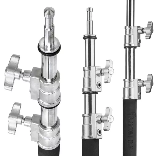 Mikrosat CS-340BP C-Stand PRO Állvány Állítható Boom Karral, súlyzsákkal (max. 20kg, 340cm)