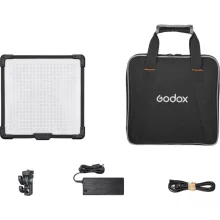 Godox "Influenszer" Mobil Szett - FH50Bi BiColor LED Lámpa (softbox, 2m állvány, akkuk)