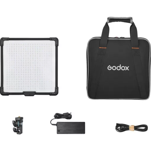 Godox "Influenszer" Mobil Szett - FH50Bi BiColor LED Lámpa (softbox, 2m állvány, akkuk)