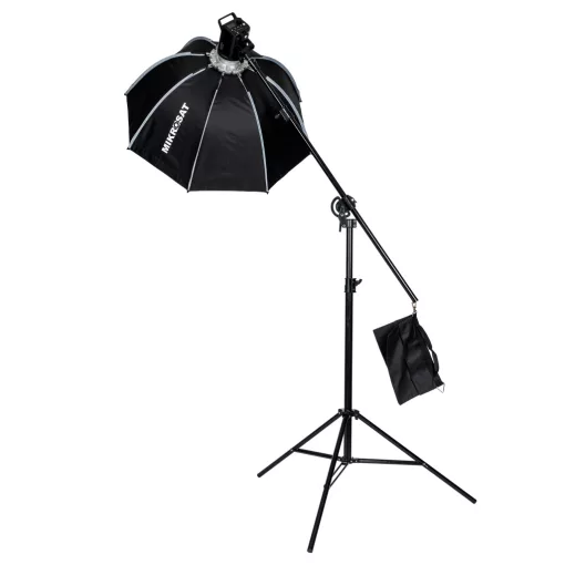 Godox MS300II-V Boom Vakuszett belső viszonyokhoz - Boom állvány - Mikrosat 100cm octobox (300Ws)