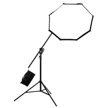 Godox MS300II-V Boom Vakuszett belső viszonyokhoz - Boom állvány - Mikrosat 100cm octobox (300Ws)