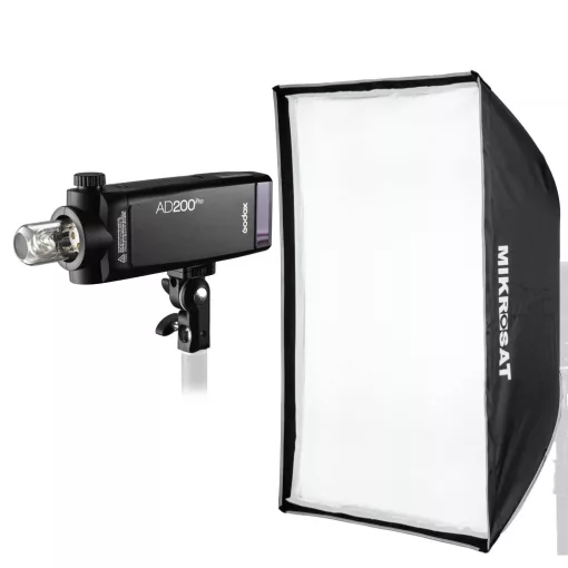 Godox AD200PRO II - 60x90 Softbox Szett (200W - 60x90 - 2,4m)